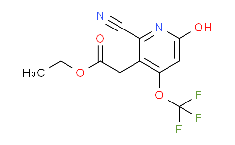 AM177843 | 1806040-39-0 | Ethyl 2-cyano-6-hydroxy-4-(trifluoromethoxy)pyridine-3-acetate