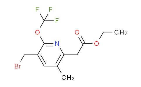 AM17785 | 1361921-04-1 | Ethyl 3-(bromomethyl)-5-methyl-2-(trifluoromethoxy)pyridine-6-acetate