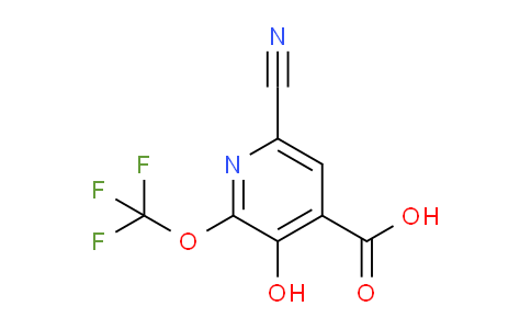 AM177856 | 1804473-61-7 | 6-Cyano-3-hydroxy-2-(trifluoromethoxy)pyridine-4-carboxylic acid