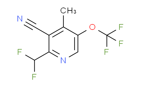 AM177858 | 1804331-53-0 | 3-Cyano-2-(difluoromethyl)-4-methyl-5-(trifluoromethoxy)pyridine