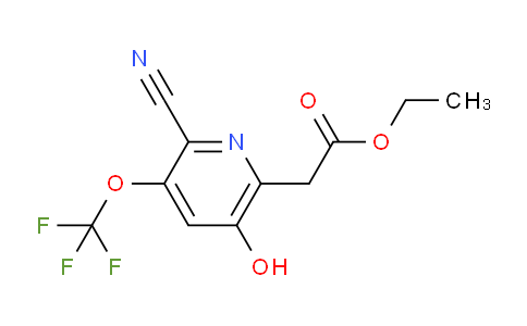 AM177860 | 1806204-35-2 | Ethyl 2-cyano-5-hydroxy-3-(trifluoromethoxy)pyridine-6-acetate