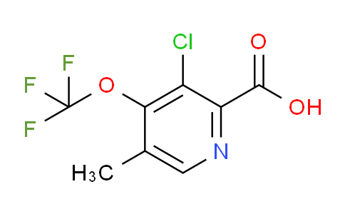 3-Chloro-5-methyl-4-(trifluoromethoxy)pyridine-2-carboxylic acid