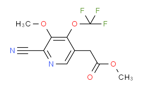 AM177877 | 1803942-16-6 | Methyl 2-cyano-3-methoxy-4-(trifluoromethoxy)pyridine-5-acetate