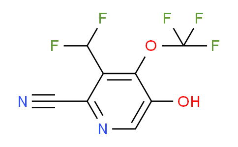 AM177886 | 1806250-73-6 | 2-Cyano-3-(difluoromethyl)-5-hydroxy-4-(trifluoromethoxy)pyridine