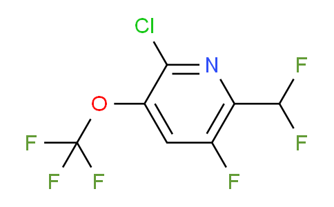 AM177903 | 1804596-74-4 | 2-Chloro-6-(difluoromethyl)-5-fluoro-3-(trifluoromethoxy)pyridine