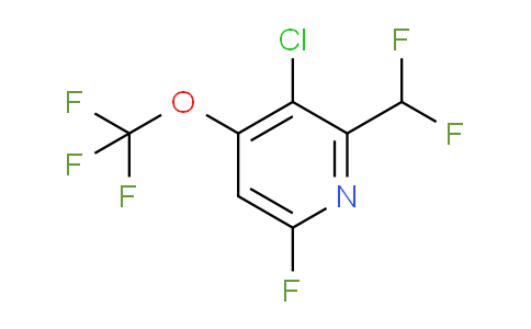 AM177907 | 1803646-94-7 | 3-Chloro-2-(difluoromethyl)-6-fluoro-4-(trifluoromethoxy)pyridine