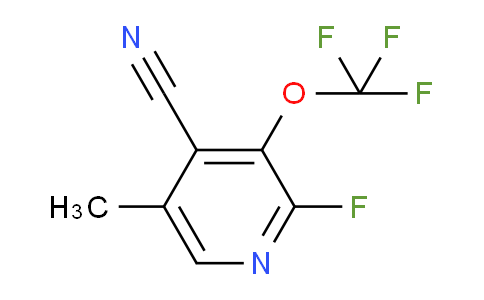 AM177921 | 1803953-62-9 | 4-Cyano-2-fluoro-5-methyl-3-(trifluoromethoxy)pyridine