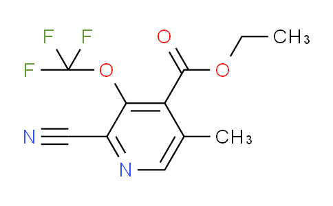 AM177926 | 1804703-52-3 | Ethyl 2-cyano-5-methyl-3-(trifluoromethoxy)pyridine-4-carboxylate