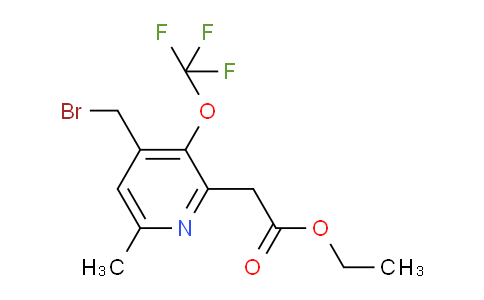 AM17793 | 1361794-96-8 | Ethyl 4-(bromomethyl)-6-methyl-3-(trifluoromethoxy)pyridine-2-acetate