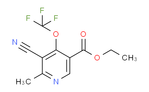 AM177932 | 1806055-87-7 | Ethyl 3-cyano-2-methyl-4-(trifluoromethoxy)pyridine-5-carboxylate