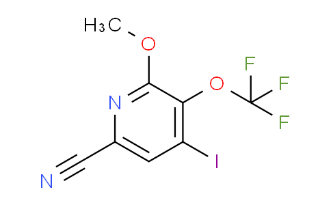 6-Cyano-4-iodo-2-methoxy-3-(trifluoromethoxy)pyridine