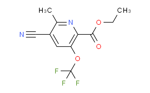 AM177935 | 1804789-86-3 | Ethyl 3-cyano-2-methyl-5-(trifluoromethoxy)pyridine-6-carboxylate