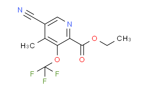 AM177937 | 1803619-54-6 | Ethyl 5-cyano-4-methyl-3-(trifluoromethoxy)pyridine-2-carboxylate