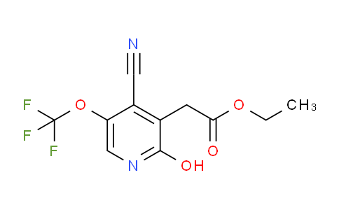 Ethyl 4-cyano-2-hydroxy-5-(trifluoromethoxy)pyridine-3-acetate