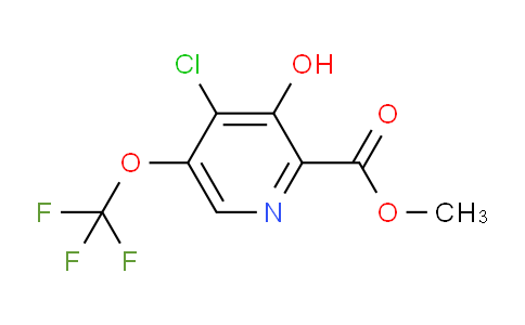 Methyl 4-chloro-3-hydroxy-5-(trifluoromethoxy)pyridine-2-carboxylate