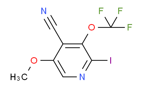 4-Cyano-2-iodo-5-methoxy-3-(trifluoromethoxy)pyridine