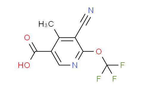 AM177956 | 1806154-63-1 | 3-Cyano-4-methyl-2-(trifluoromethoxy)pyridine-5-carboxylic acid