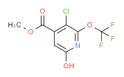 Methyl 3-chloro-6-hydroxy-2-(trifluoromethoxy)pyridine-4-carboxylate