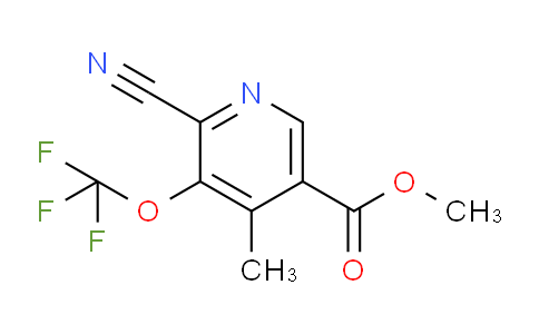 AM177985 | 1806210-15-0 | Methyl 2-cyano-4-methyl-3-(trifluoromethoxy)pyridine-5-carboxylate