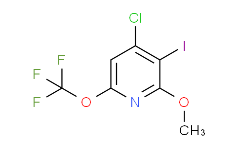 4-Chloro-3-iodo-2-methoxy-6-(trifluoromethoxy)pyridine