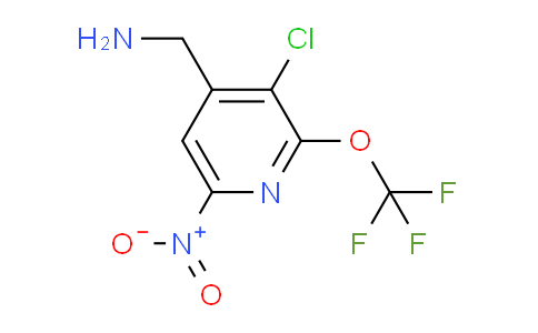 4-(Aminomethyl)-3-chloro-6-nitro-2-(trifluoromethoxy)pyridine