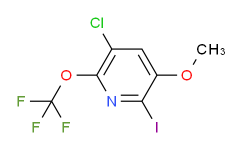 5-Chloro-2-iodo-3-methoxy-6-(trifluoromethoxy)pyridine