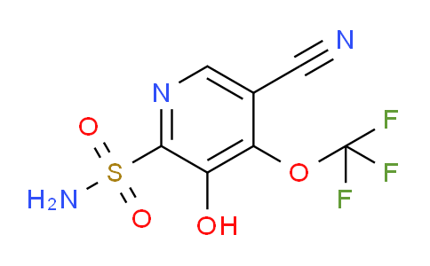 5-Cyano-3-hydroxy-4-(trifluoromethoxy)pyridine-2-sulfonamide