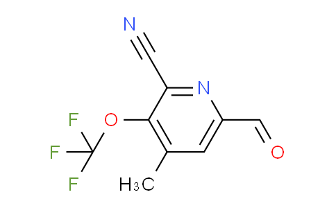 AM178016 | 1804339-08-9 | 2-Cyano-4-methyl-3-(trifluoromethoxy)pyridine-6-carboxaldehyde