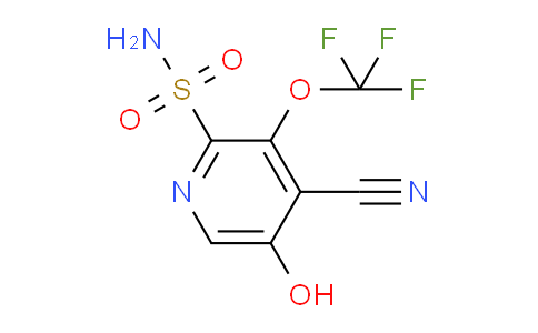 4-Cyano-5-hydroxy-3-(trifluoromethoxy)pyridine-2-sulfonamide