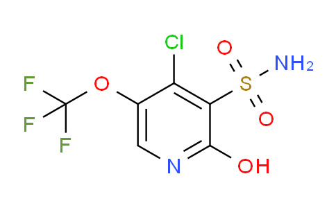 4-Chloro-2-hydroxy-5-(trifluoromethoxy)pyridine-3-sulfonamide