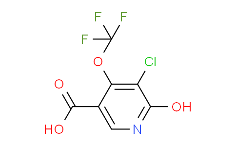 3-Chloro-2-hydroxy-4-(trifluoromethoxy)pyridine-5-carboxylic acid