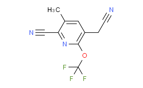 AM178054 | 1806152-83-9 | 2-Cyano-3-methyl-6-(trifluoromethoxy)pyridine-5-acetonitrile