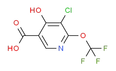3-Chloro-4-hydroxy-2-(trifluoromethoxy)pyridine-5-carboxylic acid