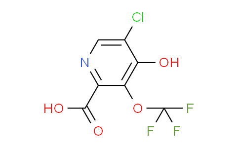 5-Chloro-4-hydroxy-3-(trifluoromethoxy)pyridine-2-carboxylic acid