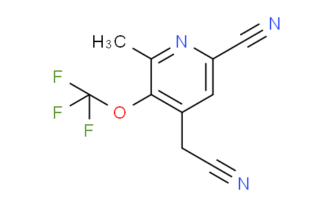 AM178067 | 1806250-69-0 | 6-Cyano-2-methyl-3-(trifluoromethoxy)pyridine-4-acetonitrile