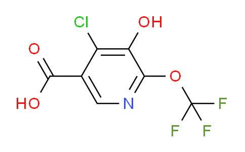 4-Chloro-3-hydroxy-2-(trifluoromethoxy)pyridine-5-carboxylic acid