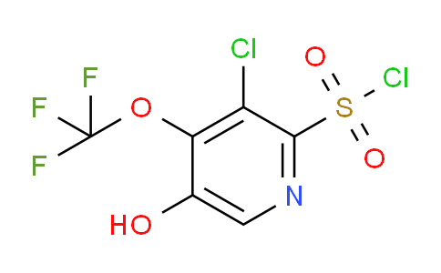 AM178071 | 1804625-79-3 | 3-Chloro-5-hydroxy-4-(trifluoromethoxy)pyridine-2-sulfonyl chloride