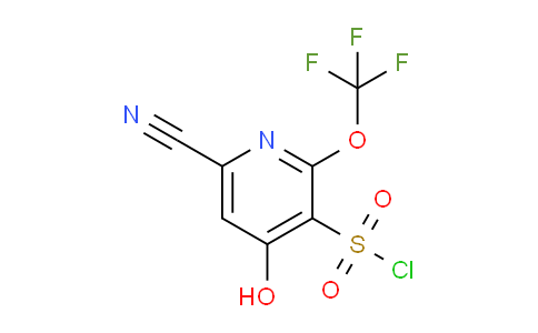 AM178082 | 1804820-45-8 | 6-Cyano-4-hydroxy-2-(trifluoromethoxy)pyridine-3-sulfonyl chloride