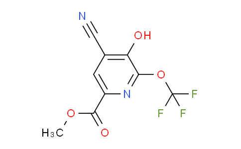 AM178084 | 1806158-21-3 | Methyl 4-cyano-3-hydroxy-2-(trifluoromethoxy)pyridine-6-carboxylate