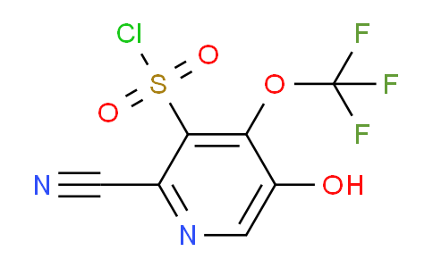 AM178085 | 1804782-21-5 | 2-Cyano-5-hydroxy-4-(trifluoromethoxy)pyridine-3-sulfonyl chloride