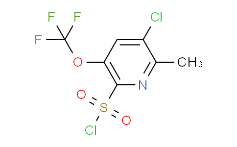 AM178096 | 1803693-18-6 | 3-Chloro-2-methyl-5-(trifluoromethoxy)pyridine-6-sulfonyl chloride
