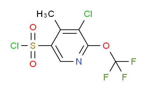 AM178097 | 1806168-85-3 | 3-Chloro-4-methyl-2-(trifluoromethoxy)pyridine-5-sulfonyl chloride