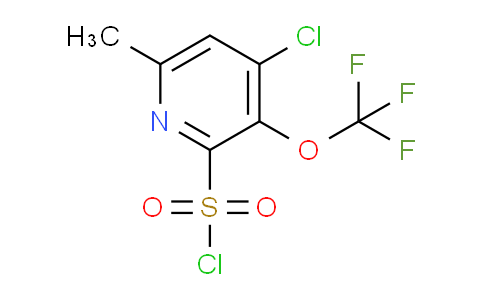 AM178099 | 1803938-19-3 | 4-Chloro-6-methyl-3-(trifluoromethoxy)pyridine-2-sulfonyl chloride