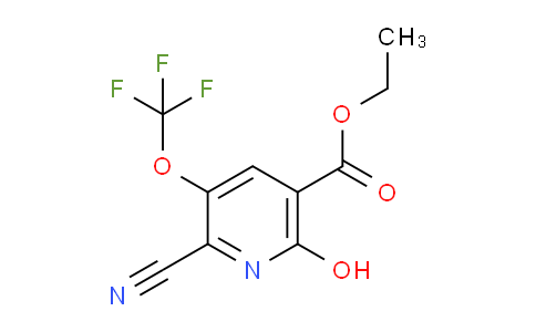 Ethyl 2-cyano-6-hydroxy-3-(trifluoromethoxy)pyridine-5-carboxylate