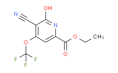 Ethyl 3-cyano-2-hydroxy-4-(trifluoromethoxy)pyridine-6-carboxylate