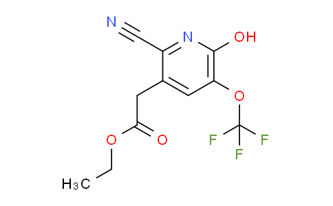 AM178115 | 1806204-36-3 | Ethyl 2-cyano-6-hydroxy-5-(trifluoromethoxy)pyridine-3-acetate