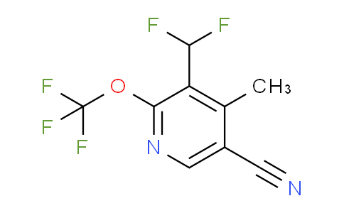 AM178122 | 1804788-40-6 | 5-Cyano-3-(difluoromethyl)-4-methyl-2-(trifluoromethoxy)pyridine