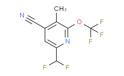 AM178126 | 1806044-78-9 | 4-Cyano-6-(difluoromethyl)-3-methyl-2-(trifluoromethoxy)pyridine