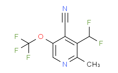 AM178128 | 1806252-73-2 | 4-Cyano-3-(difluoromethyl)-2-methyl-5-(trifluoromethoxy)pyridine