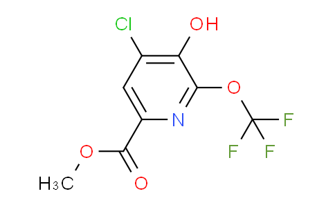 AM178130 | 1804662-35-8 | Methyl 4-chloro-3-hydroxy-2-(trifluoromethoxy)pyridine-6-carboxylate